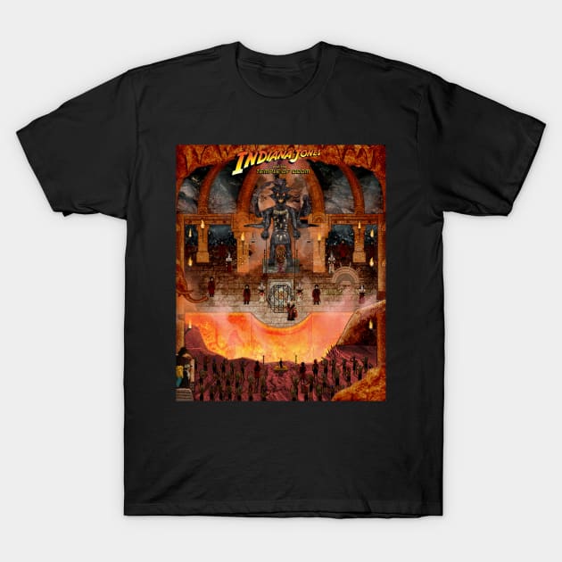 Temple of Doom T-Shirt by Capt. Jack